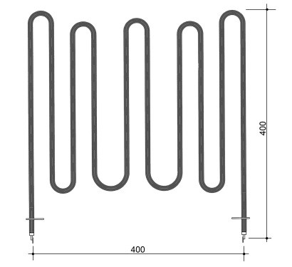 Tylø varme element til badstuovn, 2670 W (3pk)